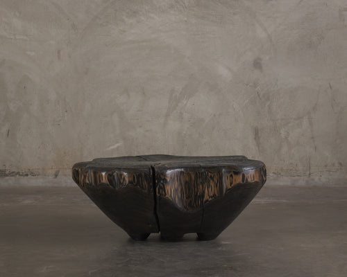 EBONY CEDAR COFFEE TABLE BY DAN POLLOCK